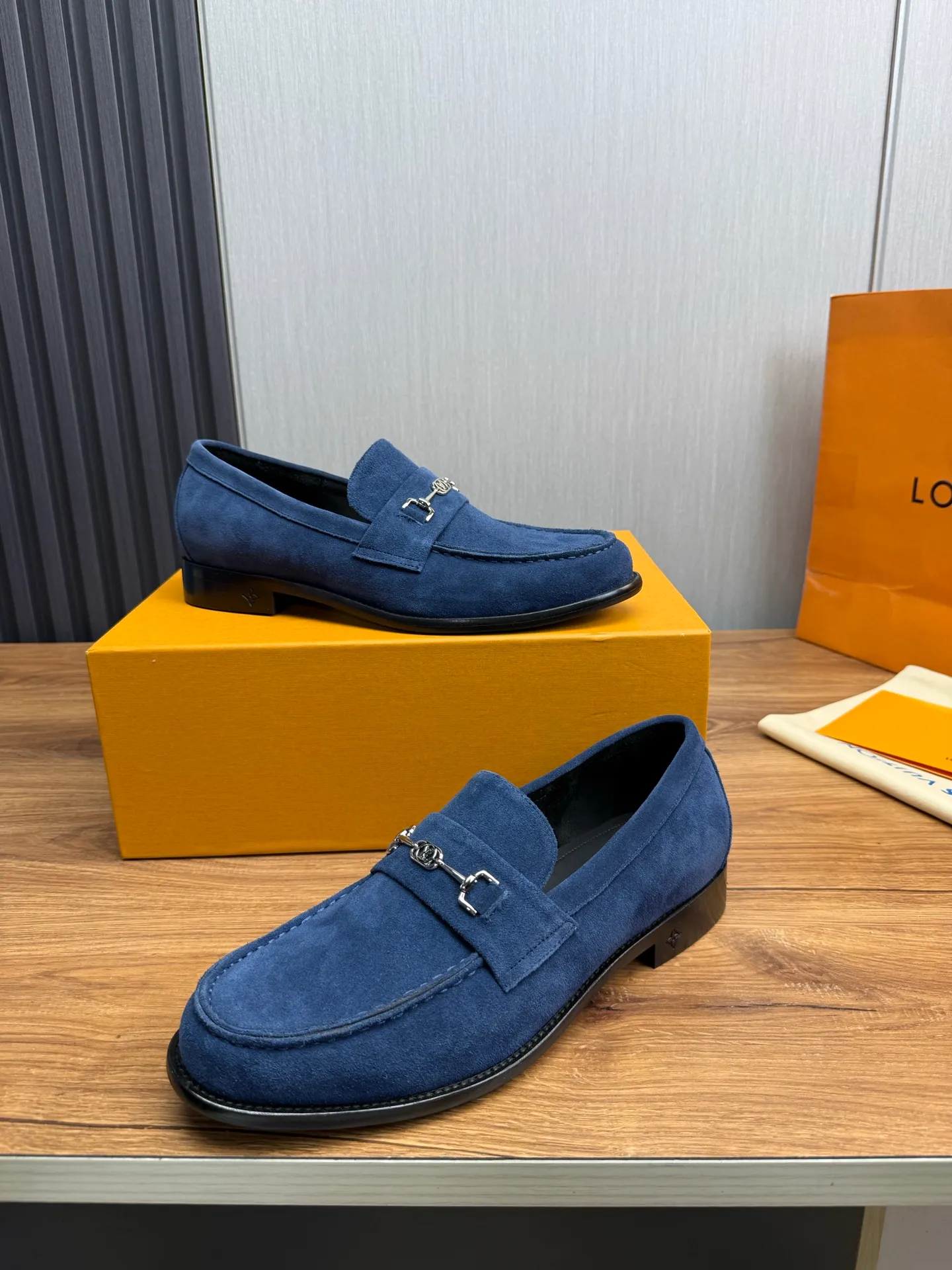 Factory 660💰 LV. Men's business casual leather shoes, all made of imported original brand leather, just to create a more comfortable wearing experience, original non-slip and wear-resistant outsole ✔️16-45 (38.45 non-returnable)